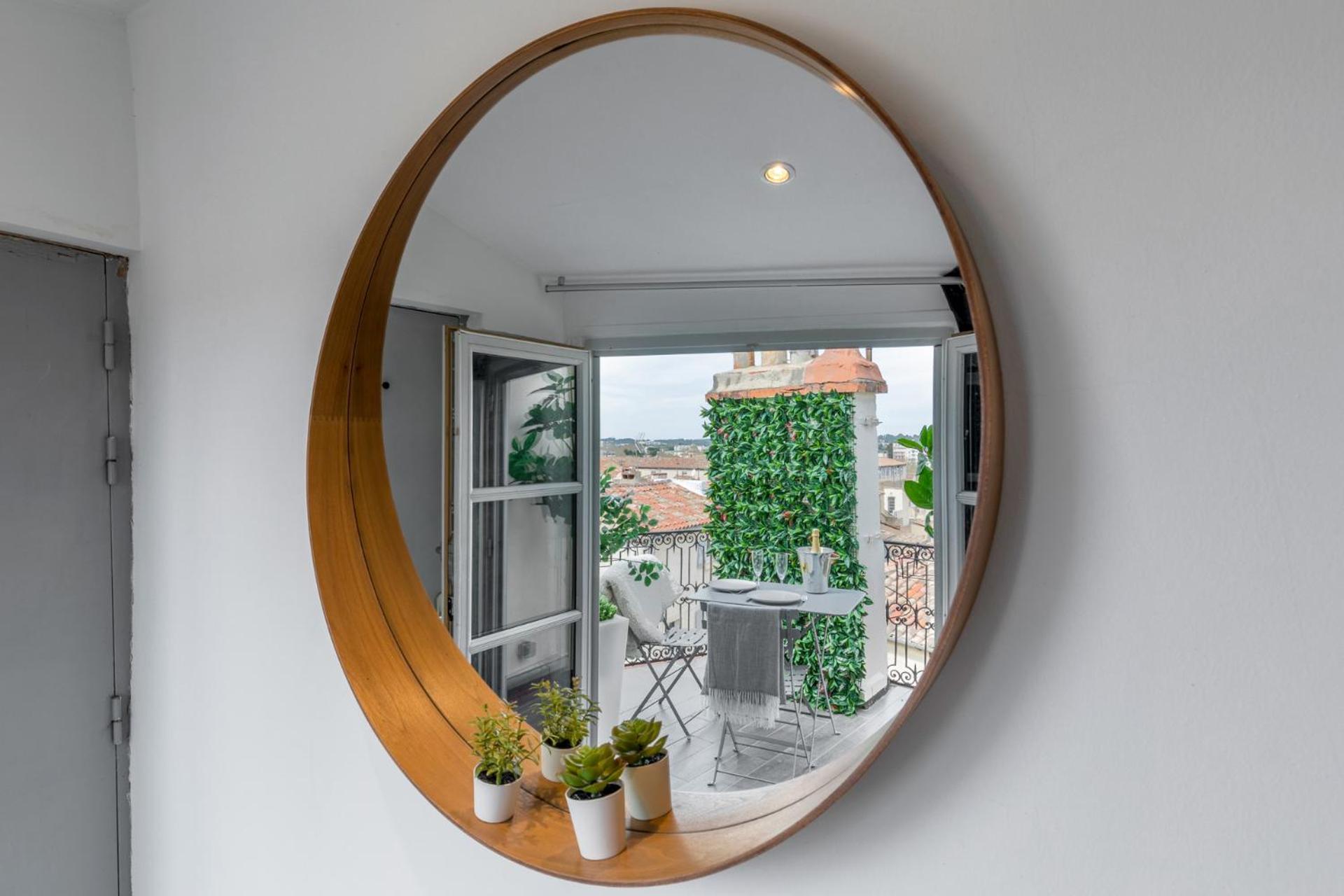 La Terrasse, Vue Sur Les Toits De Montpellier公寓 外观 照片