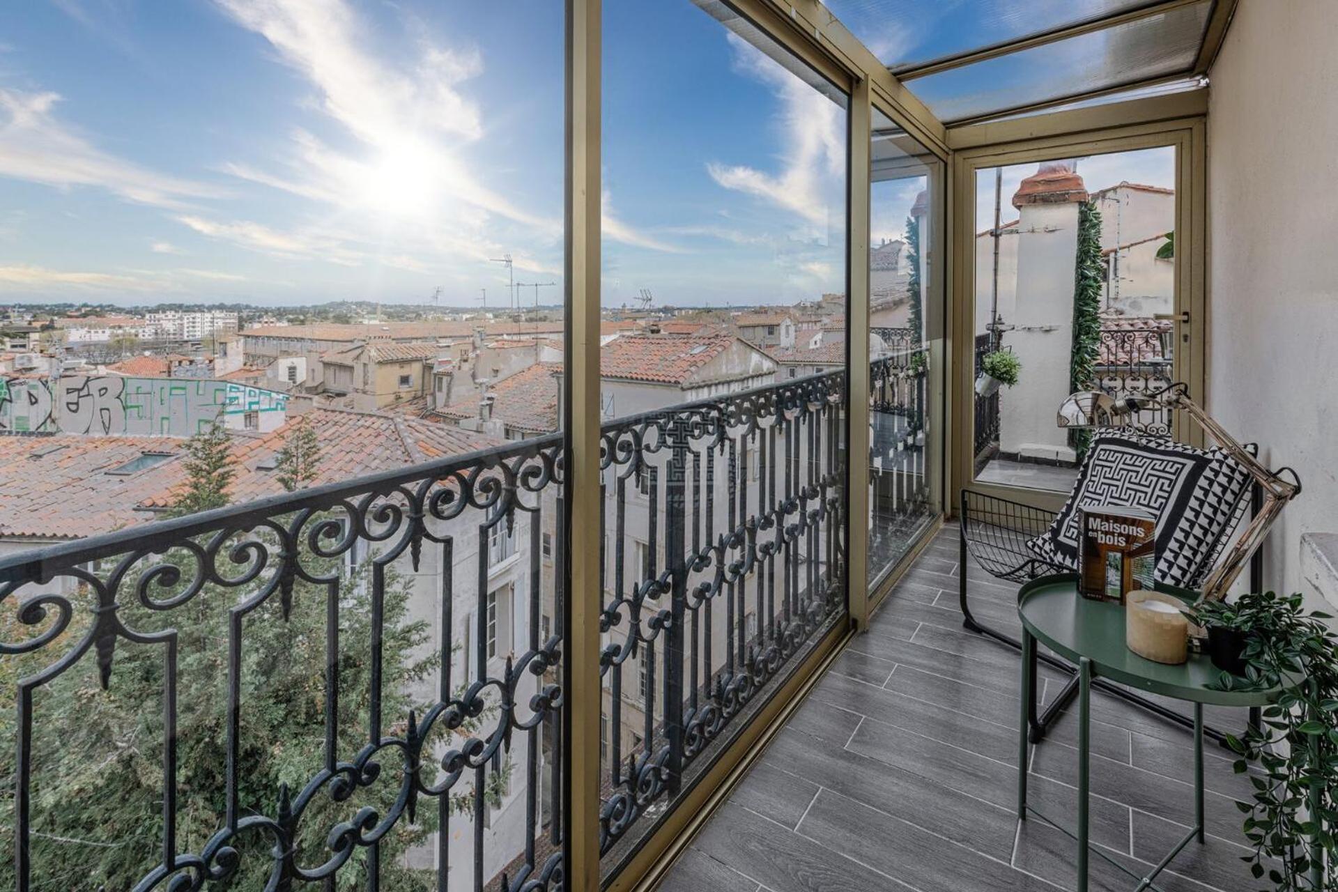 La Terrasse, Vue Sur Les Toits De Montpellier公寓 外观 照片